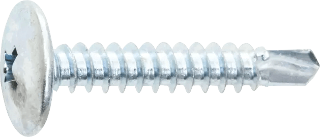 #8 x 1/2" Phillips Low Profile Modified Truss Washer Head Screw - 100 Pack
