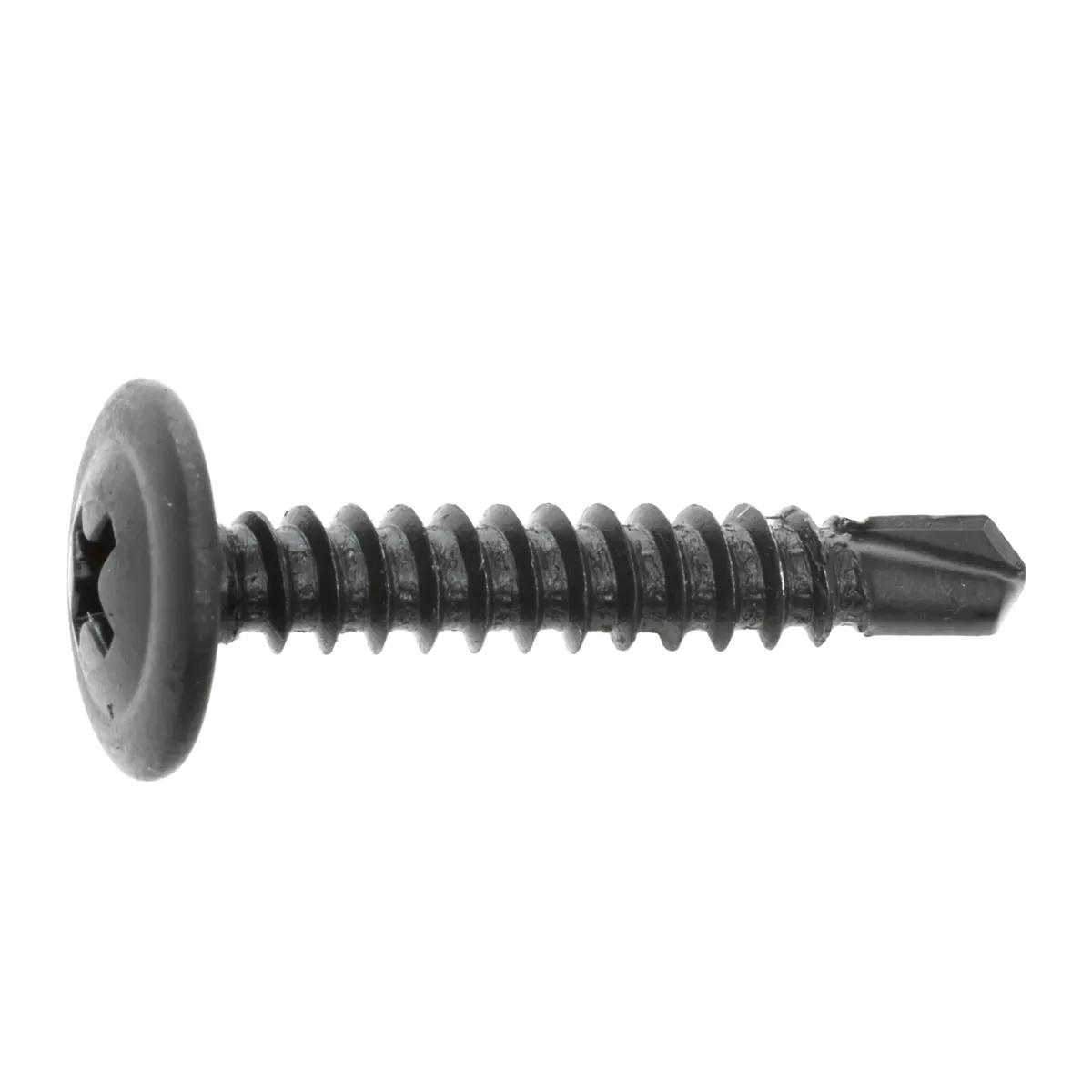 #8 x 3/4" Phillips Low Profile Modified Truss Washer Head Screw - 100 Pack