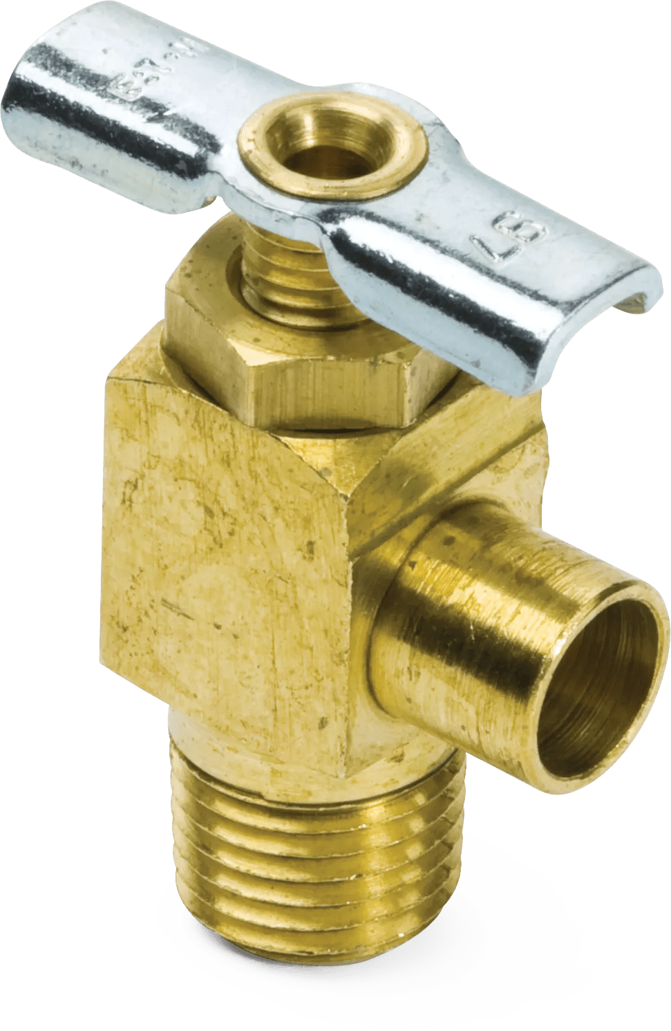 Male NPT 90° Angle Bib Drains