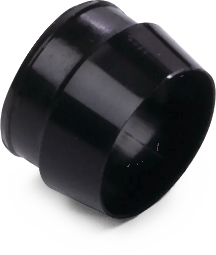 5/16" Polyline Black Plastic Sleeve