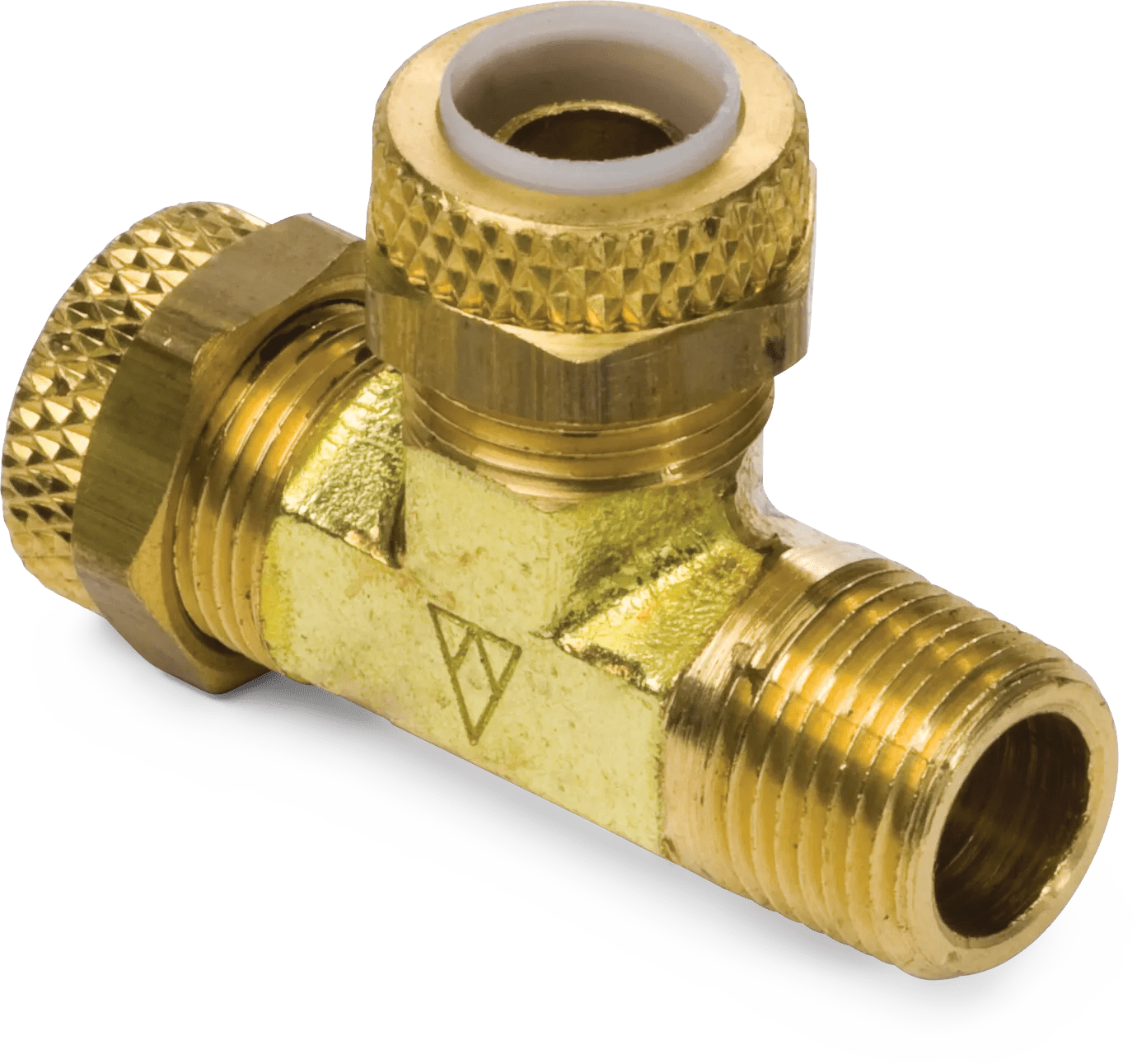 3/8" x 1/4" Polyline Male Run Tee