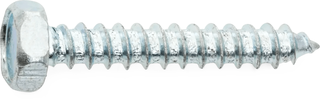 5/16" x 1-1/2" Hex Head Sheet Metal Screw - 25 Pack