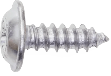 4.2mm x 12mm Phillips Washer Head Sheet Metal Screw - 100 Pack