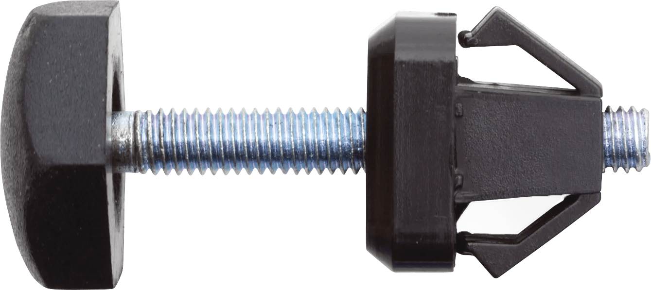 M6 x 44mm Hood Adjustment Nut & Bumper Assembly - 5 Pack