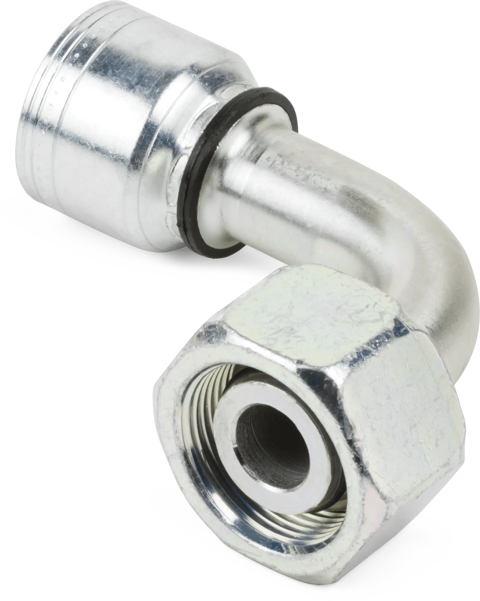 Female DIN (Heavy) 24° Seat Swivel 90° Elbows - Weatherhead Z Series