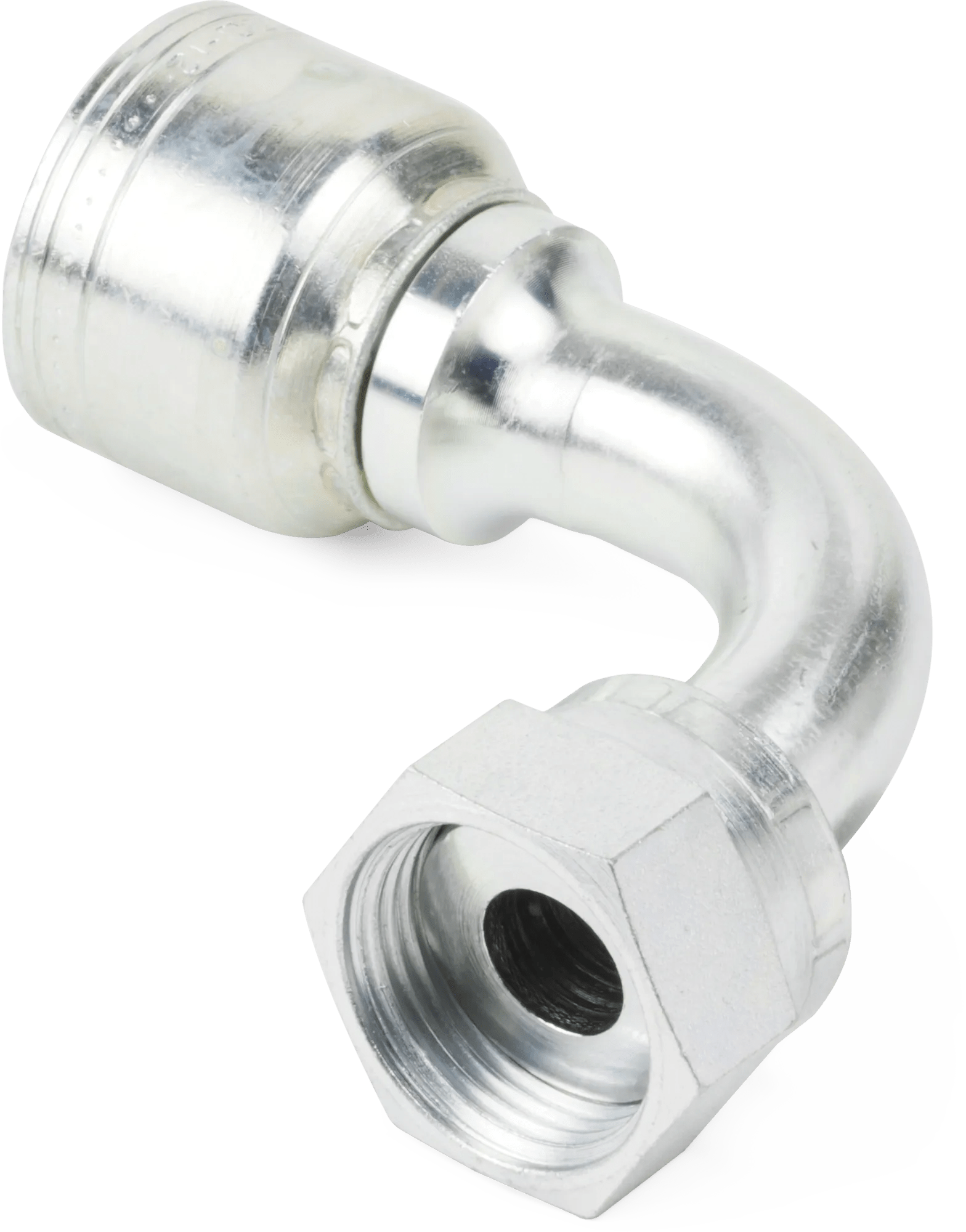 Female O-Ring Face-Seal Swivel 90° Medium Drop Elbows - Weatherhead Z Series