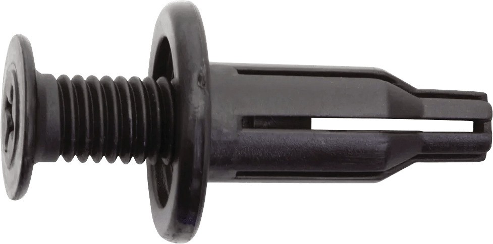10mm x 25mm Front Bumper Screw-Type Rivet for Honda - 10 Pack