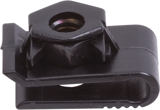 M6 x 1.0 U-Nut with Captive Hex Nut - 5 Pack