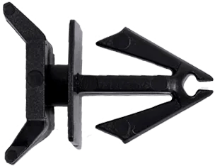 10mm x 15mm Bumper & Rocker Moulding Retainer for Cadillac - 10 Pack