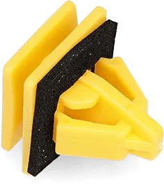 16 mm Hyundai Rocker Moulding Clip with Sealer - 25 Pack