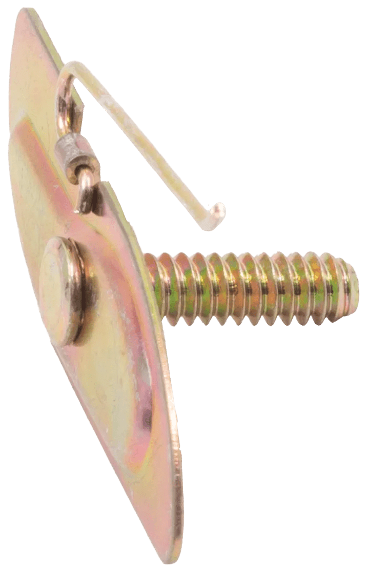 #10-24 x 3/4" T-Bolt with 9/16" x 1-25/32" Plate - 25 Pack