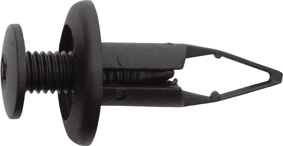 9mm Bumper Cover Screw-Type Rivet for Toyota - 10 Pack
