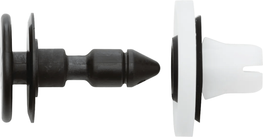 9mm x 28mm Door Panel Retainer with Grommet for GM - 15 Pack