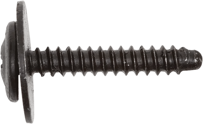 M4.2 x 25mm Pozi-Drive Round Washer Head SEMS Screw for GM - 25 Pack
