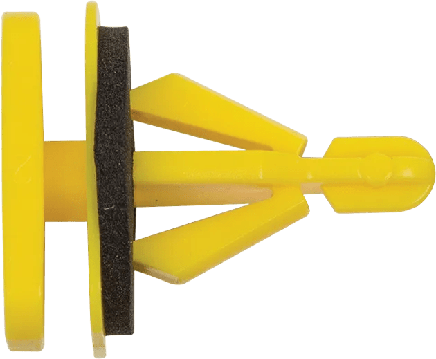 9mm x 20mm Rocker Moulding Retainer with Sealer for Cadillac - 10 Pack