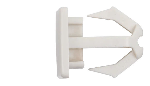 9mm x 13mm Rocker Panel Moulding Retainer for Chrysler - 10 Pack
