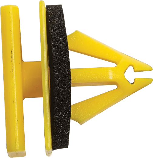 9/16" Rocker Panel Moulding Retainer with Sealer for GM - 5 Pack