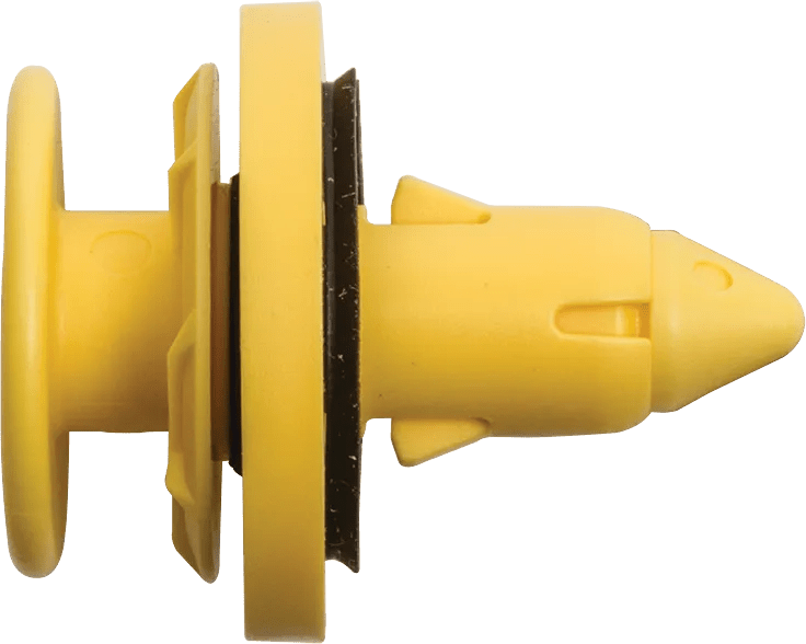 Yellow Door Panel Retainer with Sealer for GM - 15 Pack