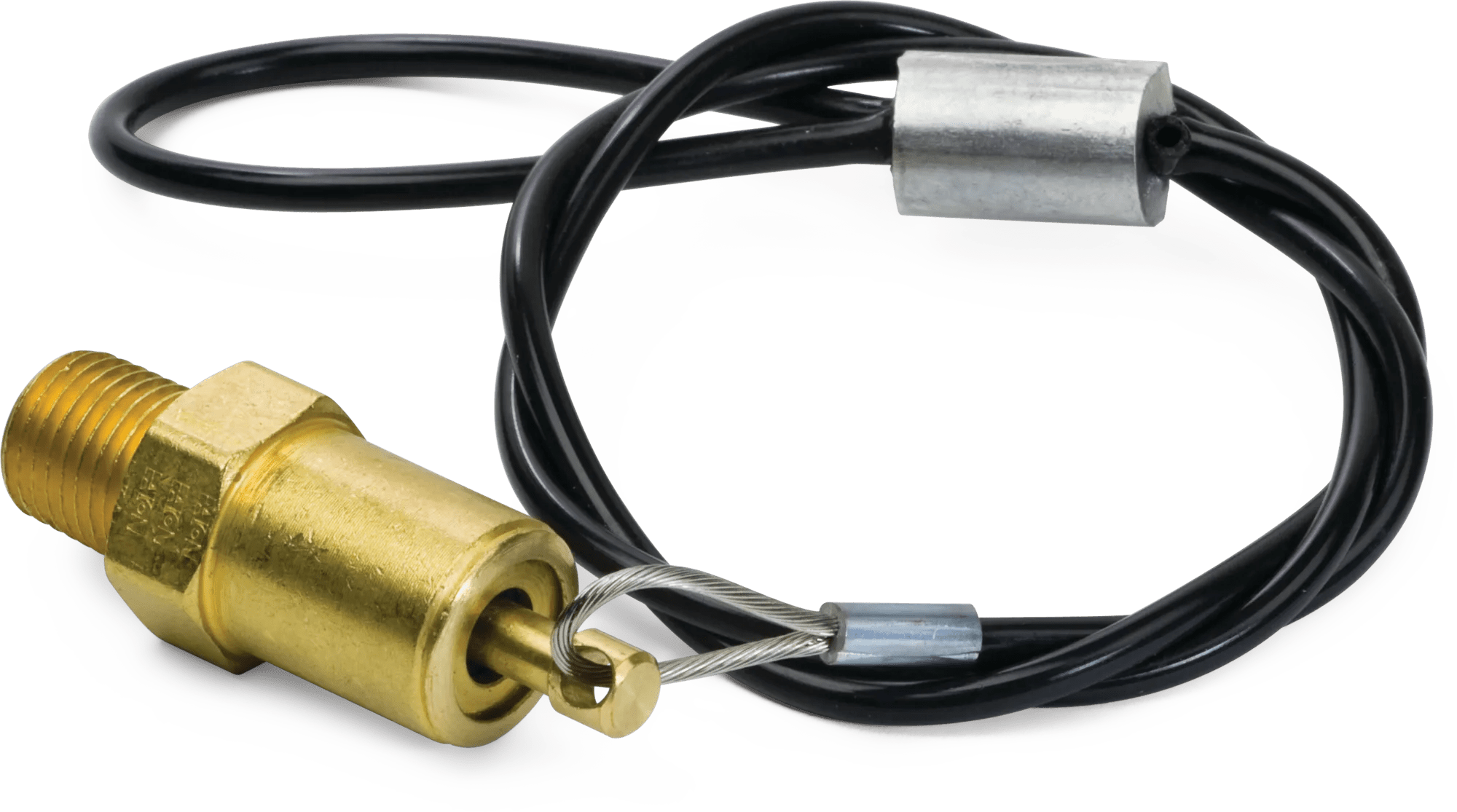 Male NPT Air Tank Drain Valves w/ Cable
