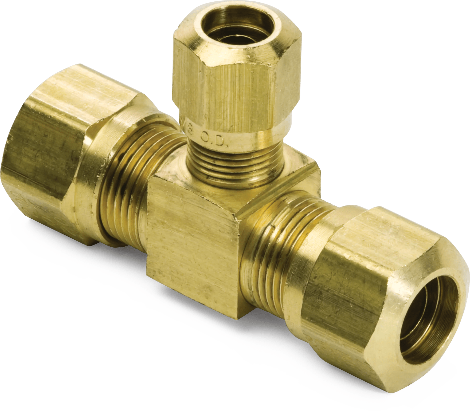 Union Tees for Nylon Line Air Brake Fittings