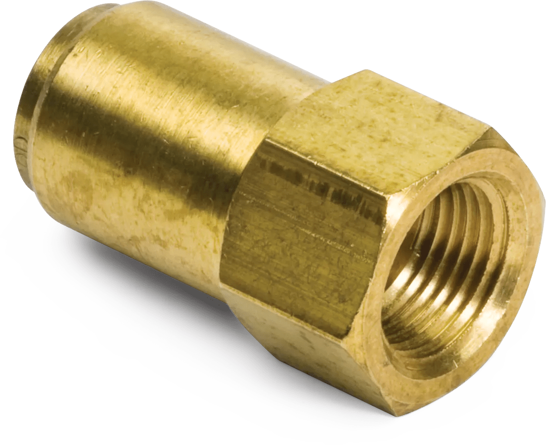1/2" x 3/8" DOT Push-In Air Brake Female Connector