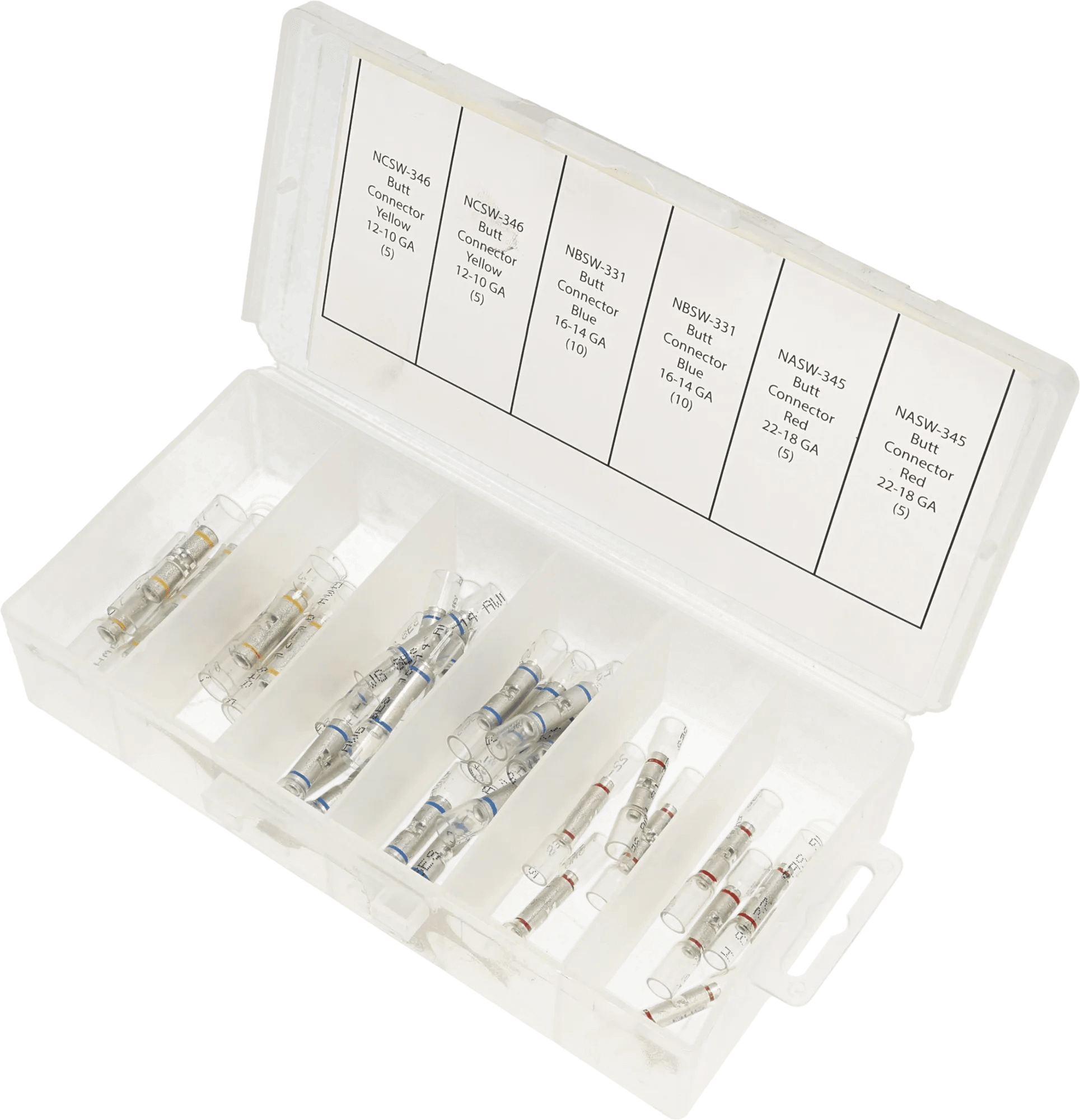 Nytrex Heat Shrink Inspection Window Butt Connector Kit
