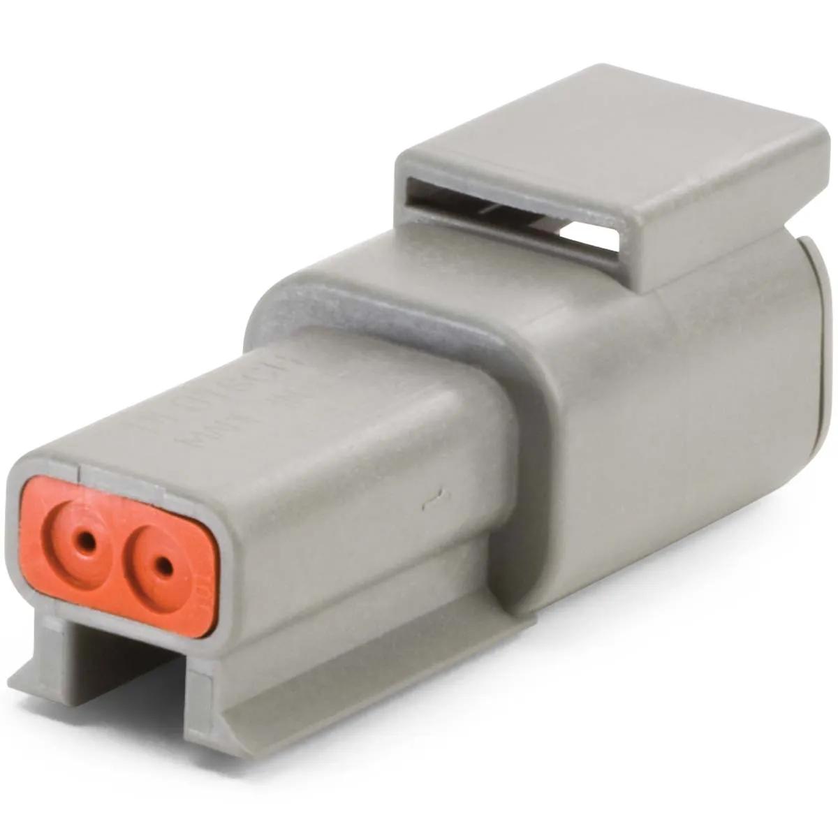 Deutsch DTM Series Housing - 2 Pin Receptacle - 3 Pack