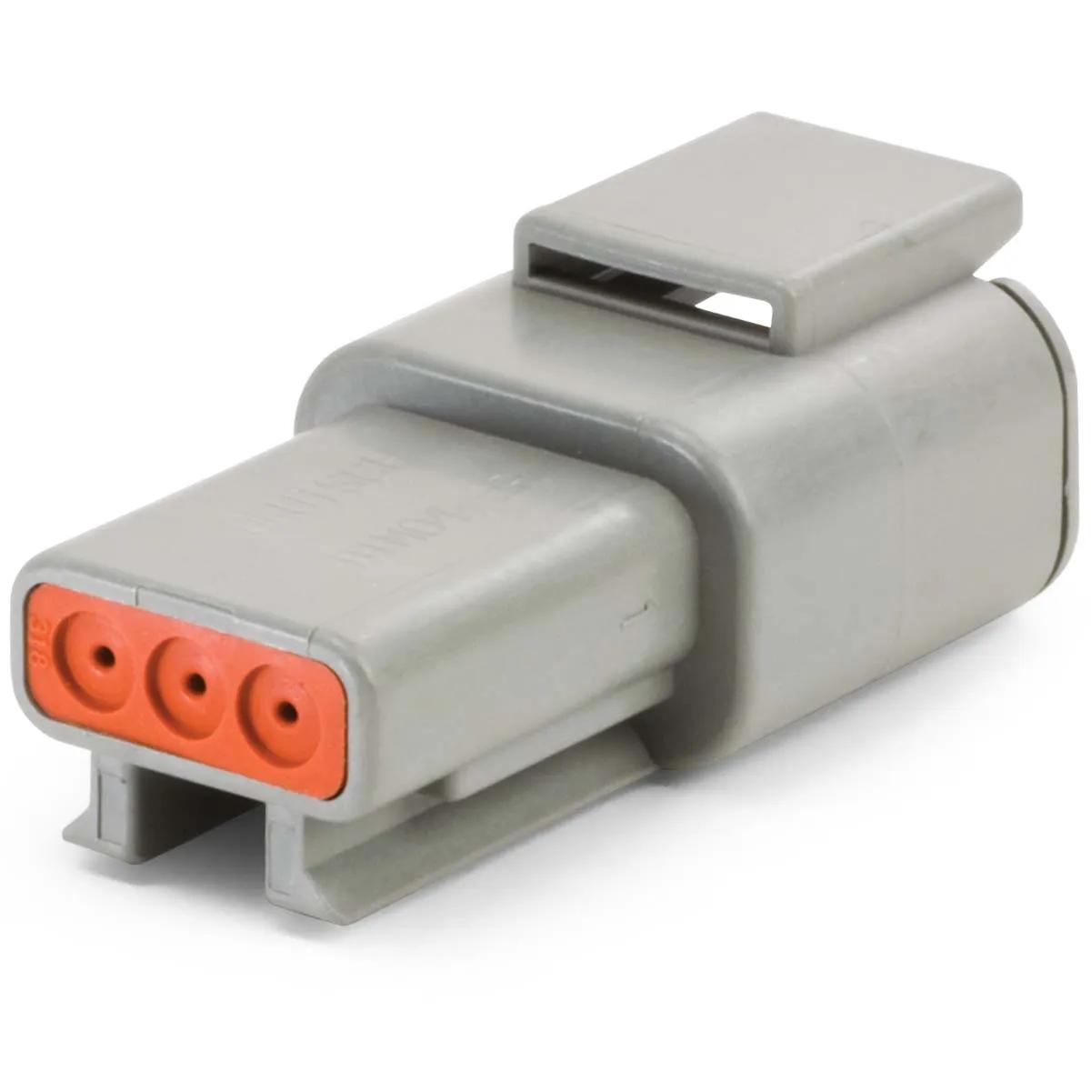 Deutsch DTM Series Housing - 3 Pin Receptacle - 3 Pack