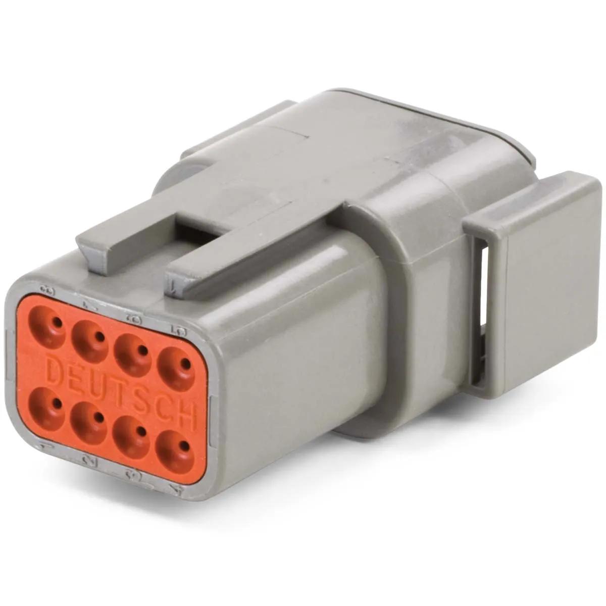 Deutsch DTM Series Housing - 8 Pin Receptacle - 2 Pack