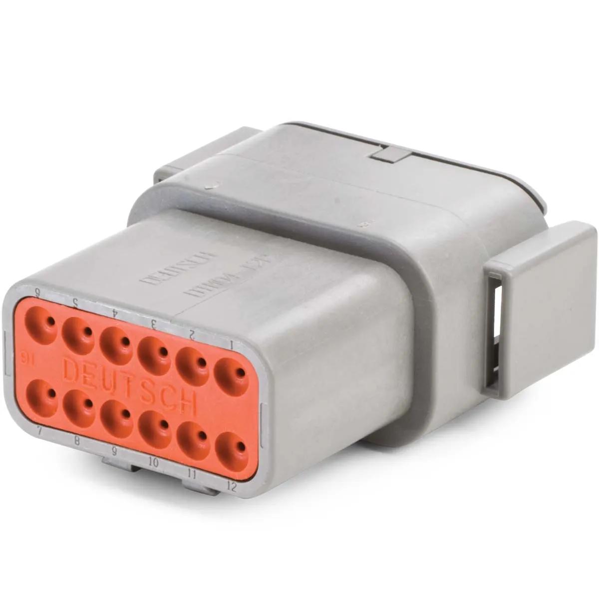 Deutsch DTM Series Housing - 12 Pin Receptacle - 2 Pack