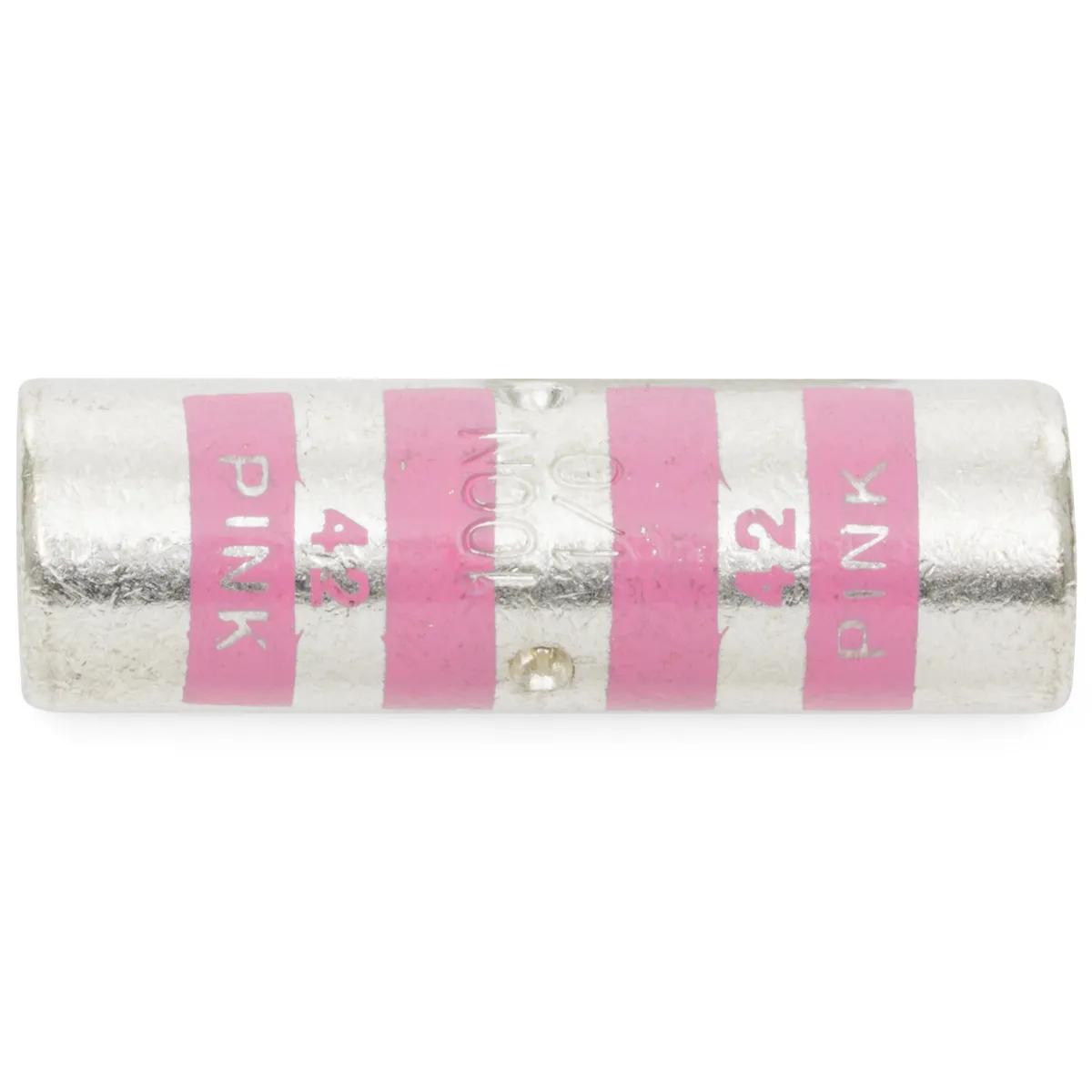 1/0 AWG Pink T&B Industrial Splice Connector - 5 Pack