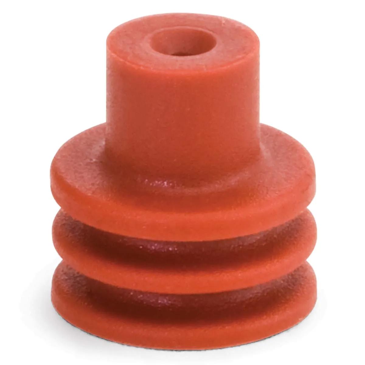 General Motors 280 Series Metripack Red Single Wire Cable Seal - 25 Pack