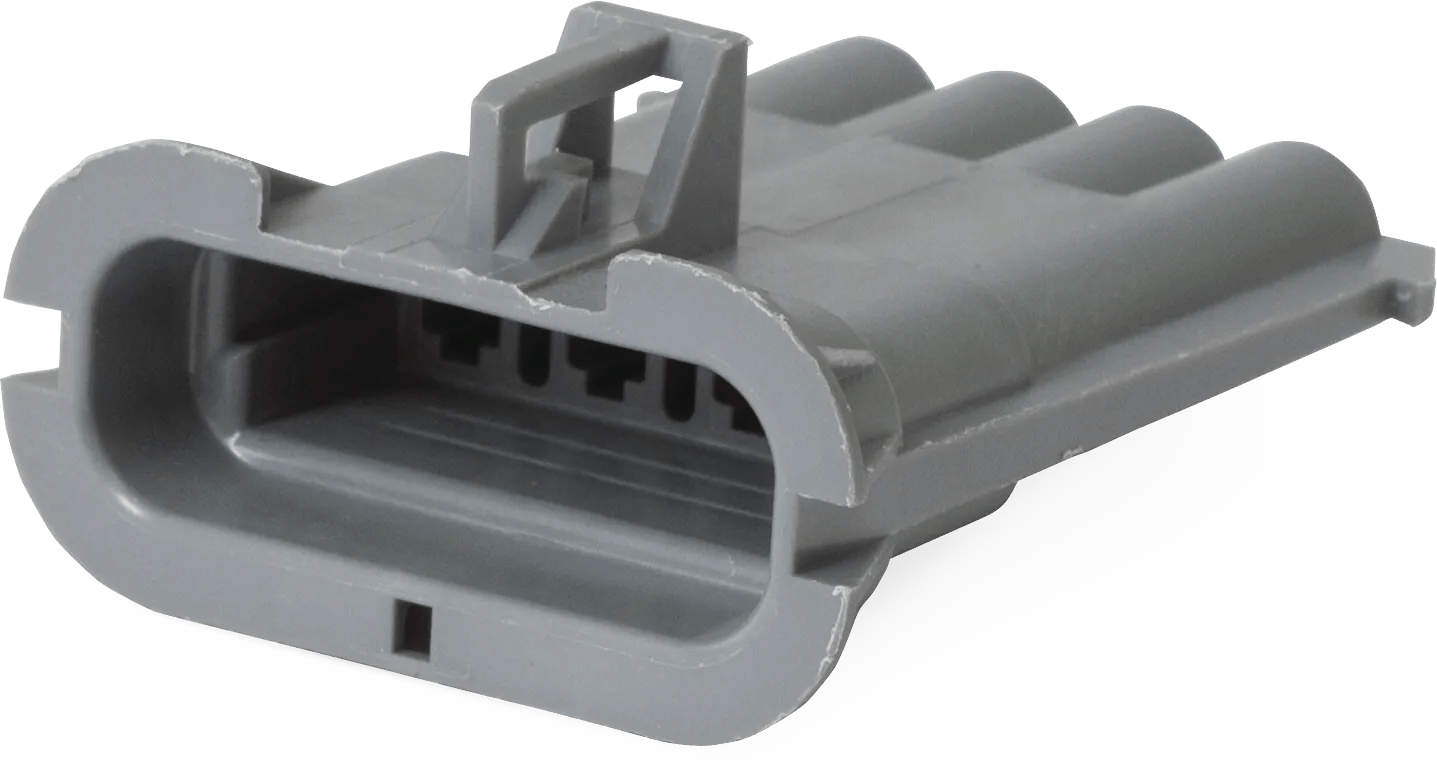 General Motors 280 Series Male Metripack Automotive 4 Wire Terminal Body - 5 Pack