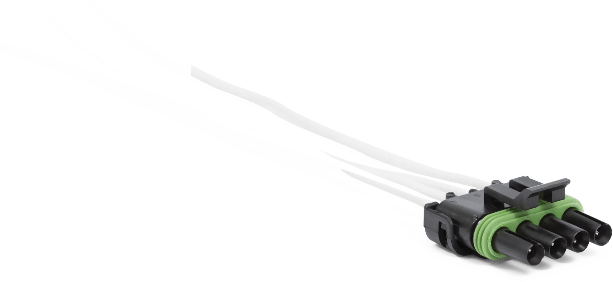 14 AWG Weatherpack 4 Wire Male Pigtail