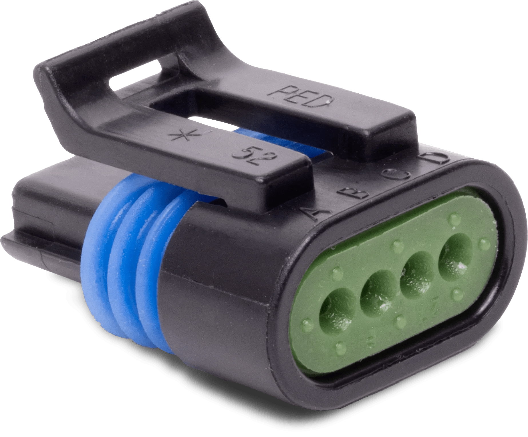 Metripack 150 Pull-To-Seat 4 Wire Female Automotive Terminal - 5 Pack