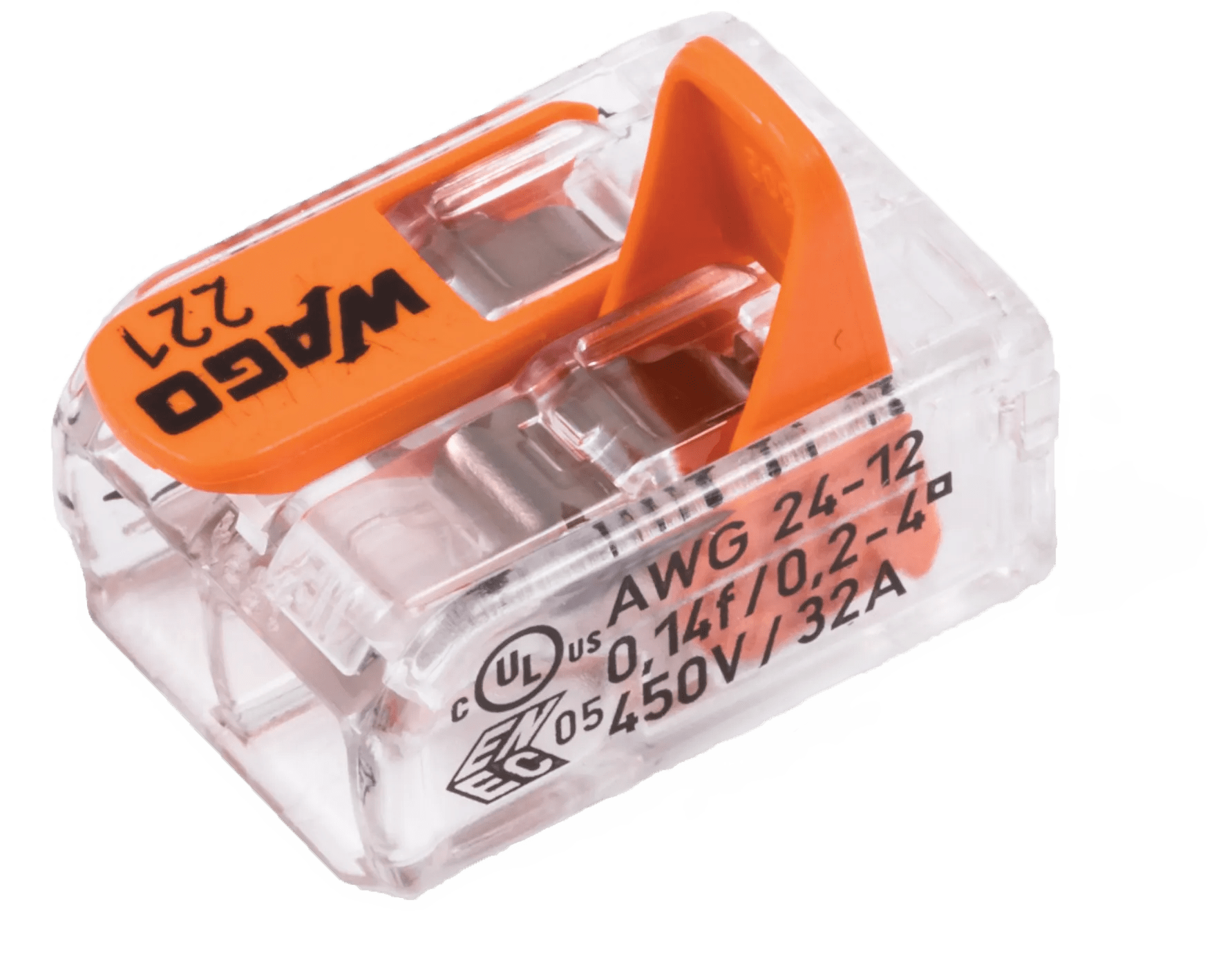 2 Wire Lever Nut - 25 Pack