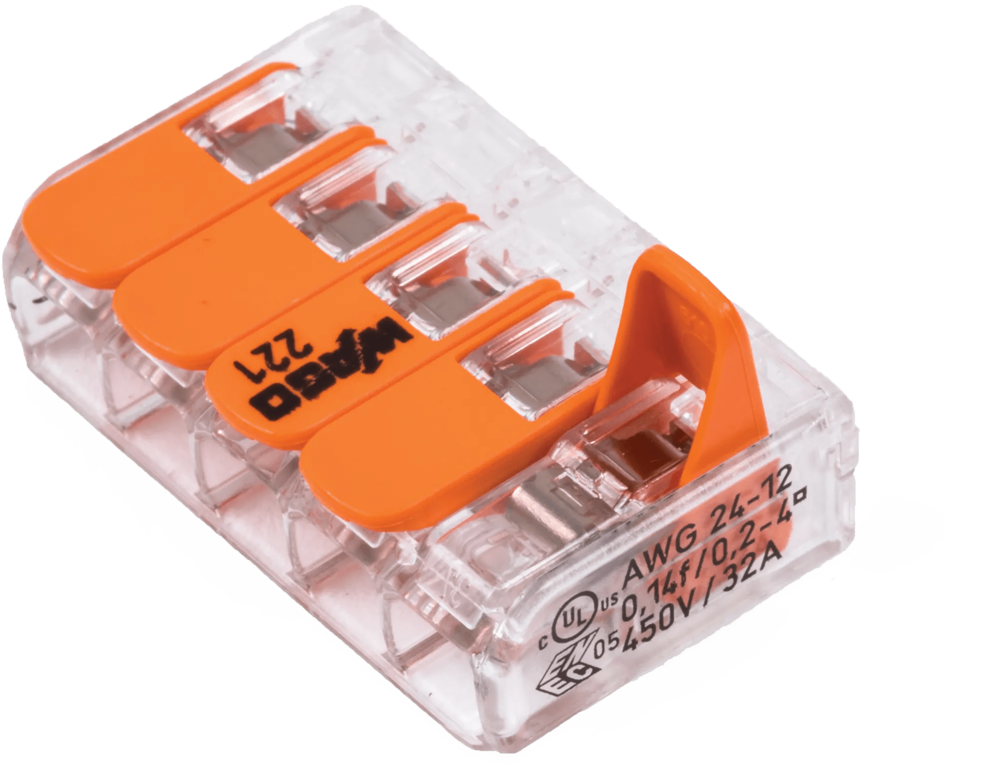 5 Wire Lever Nut - 15 Pack