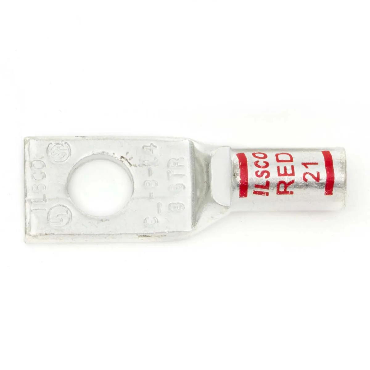 8 AWG, #10 Stud Red Industrial Lug - 5 Pack