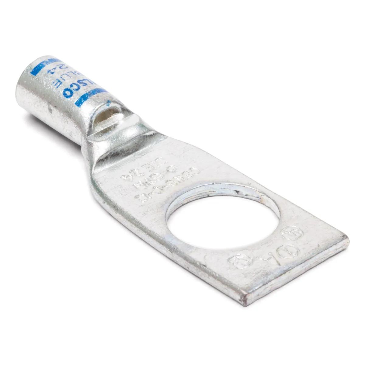 6 AWG, 1/2" Stud Blue Industrial Lug - 5 Pack