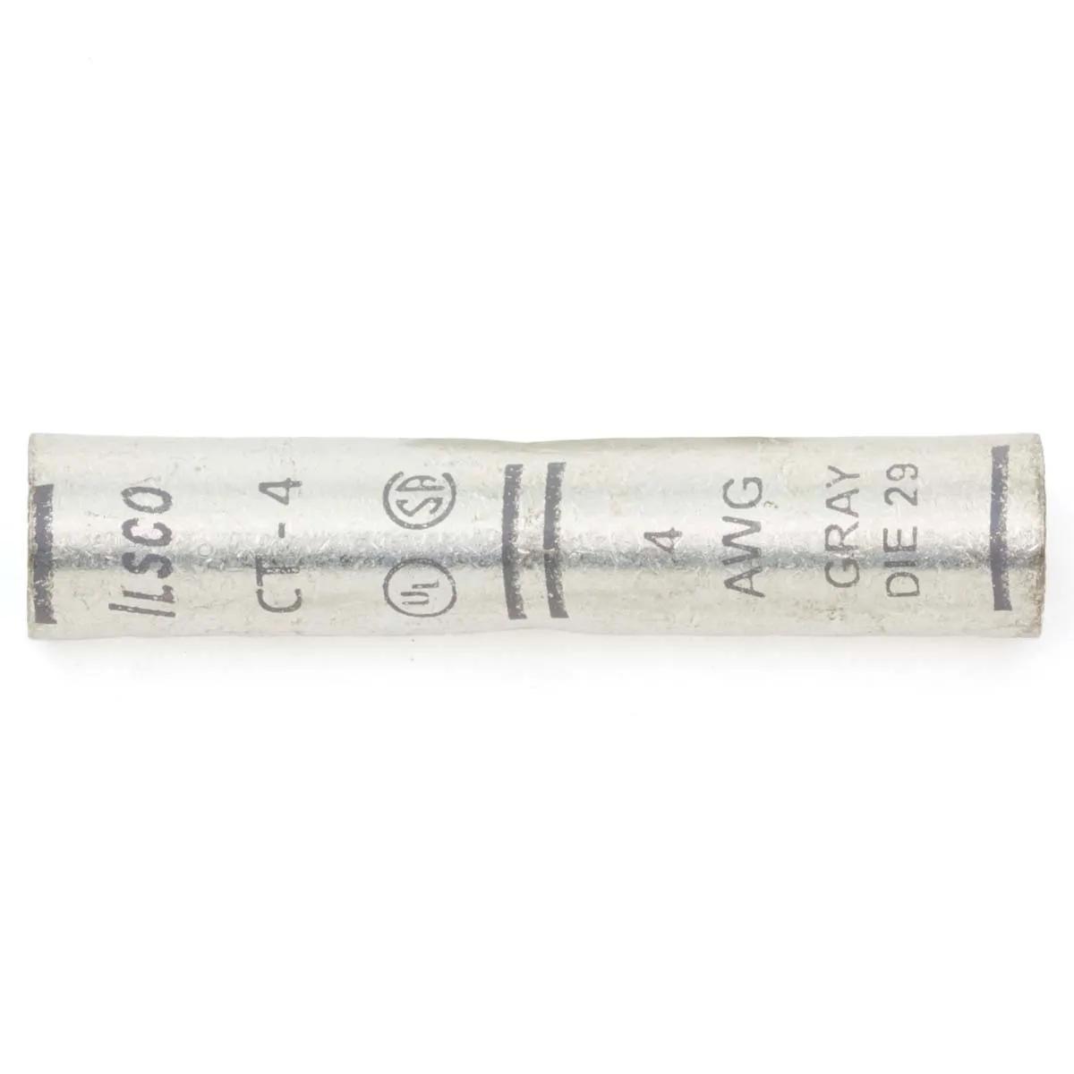 4 AWG Gray Industrial Splice Connector - 5 Pack