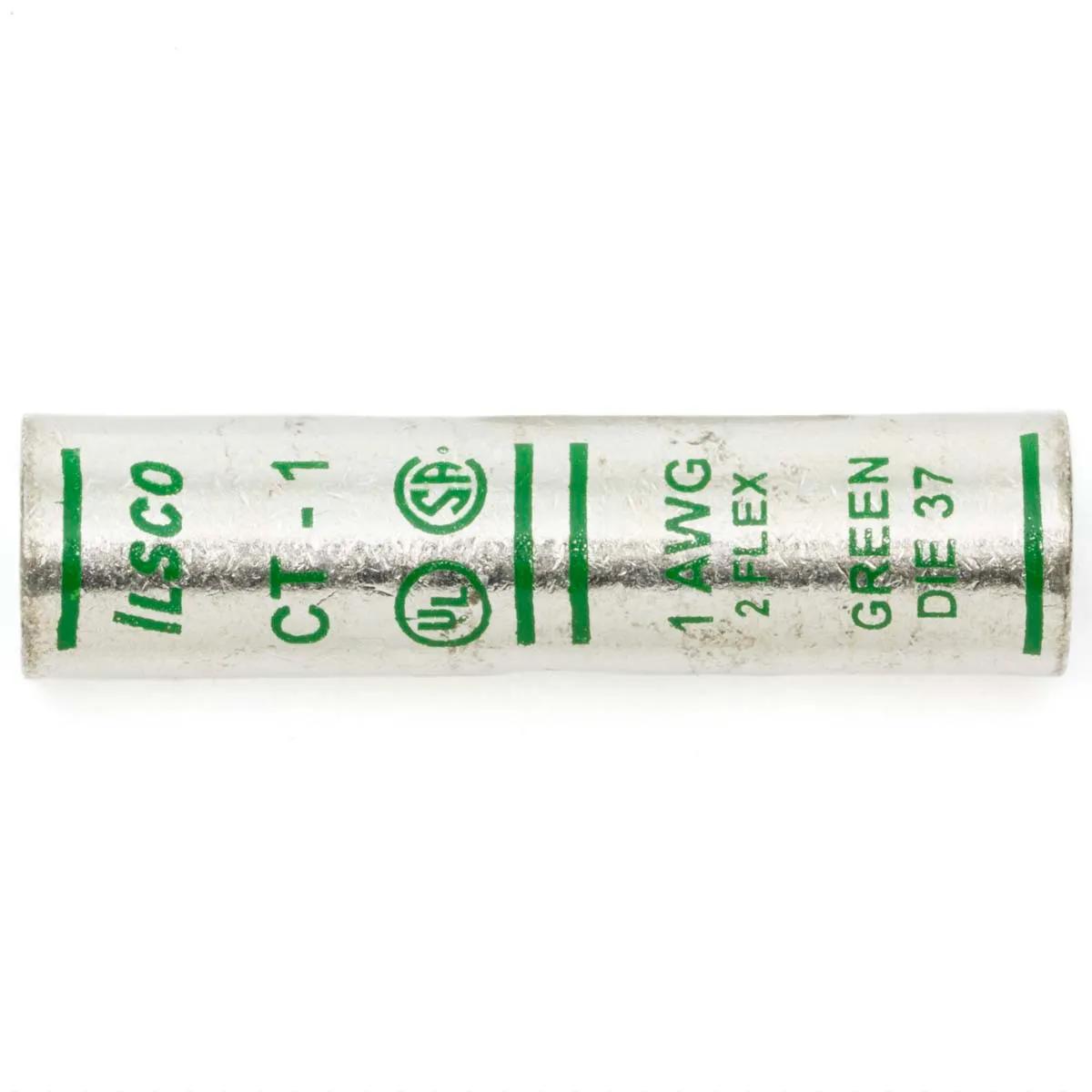 1 AWG Green Industrial Splice Connector - 5 Pack