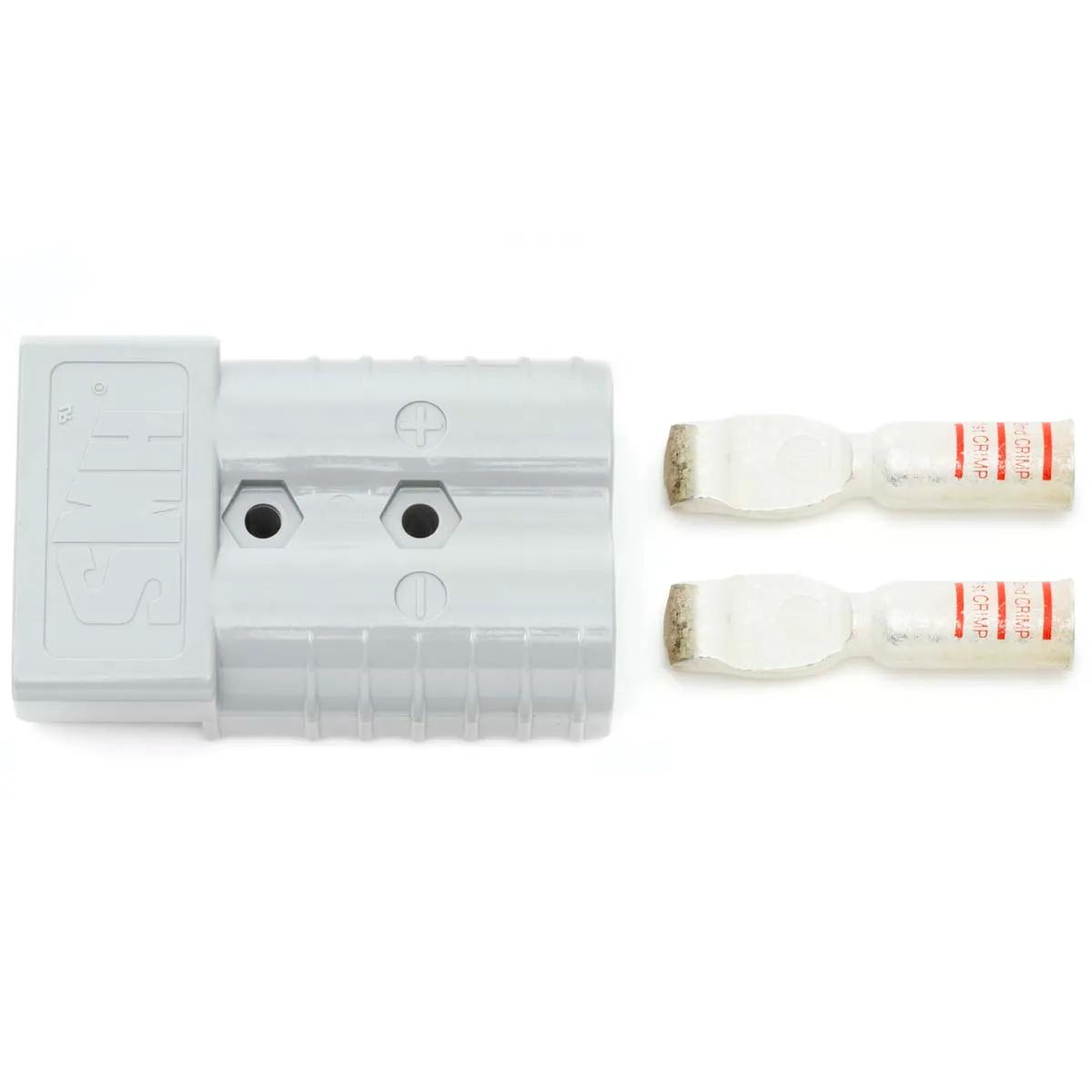 2/0 AWG Gray 350 Amp Safe-Mate Industrial Battery Connector Kit