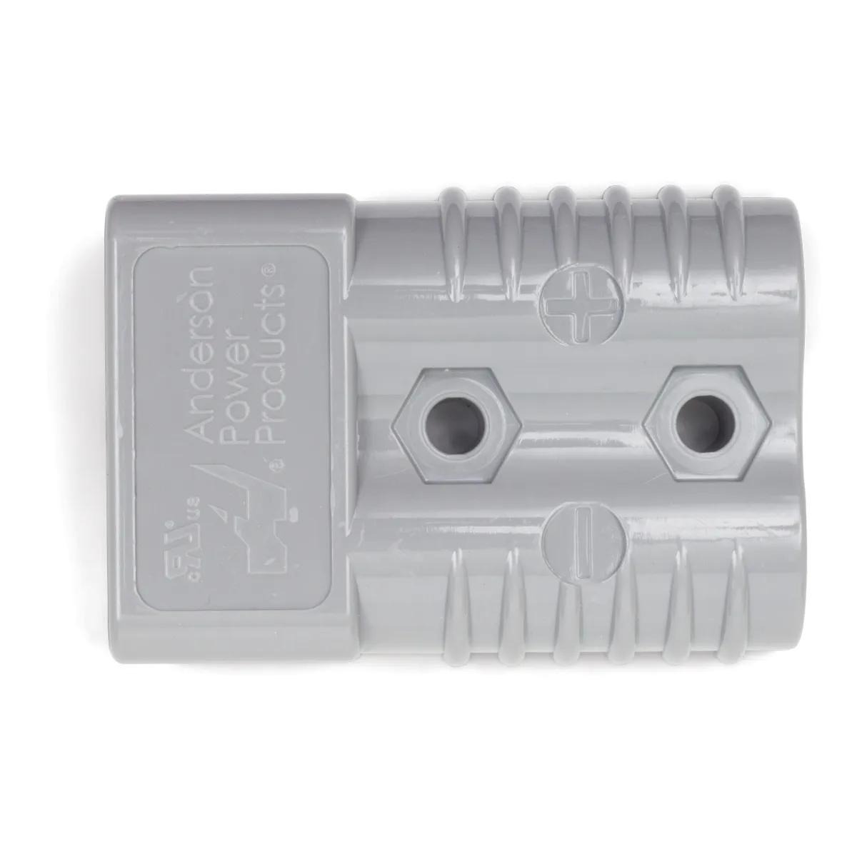 4 AWG - 1/0 Gray 175 Amp Kim-Tech™ Fusion Industrial Battery Connector Housing