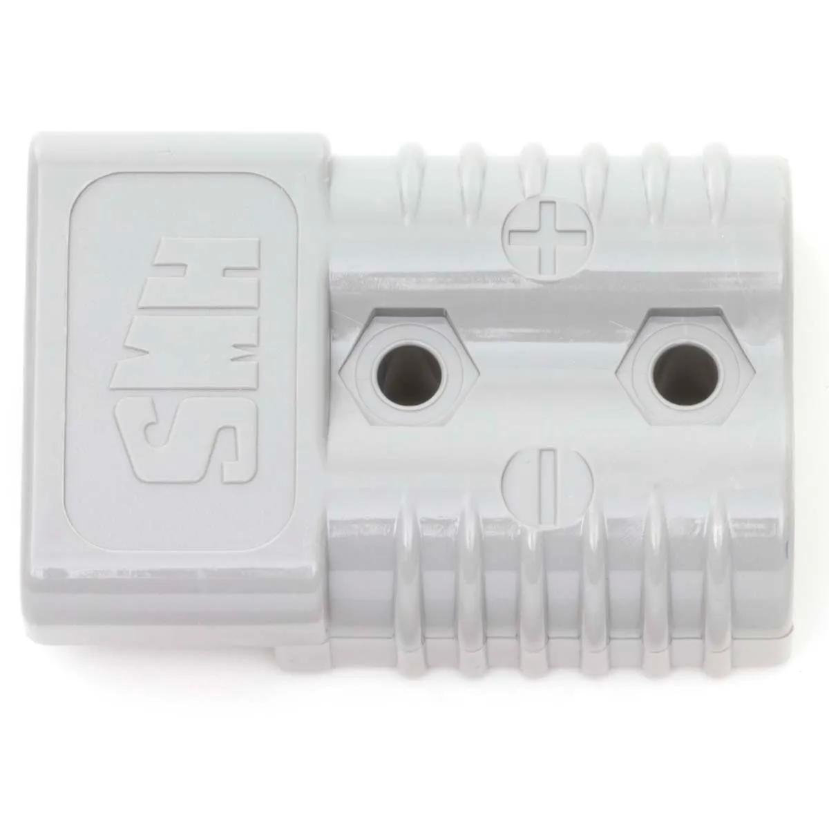 4 AWG Gray 175 Amp Safe-Mate Industrial Battery Connector Housing