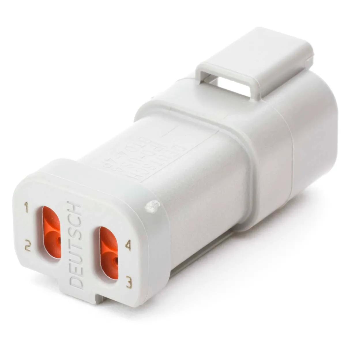 Deutsch DT Series Housing - 4 Pin Receptacle