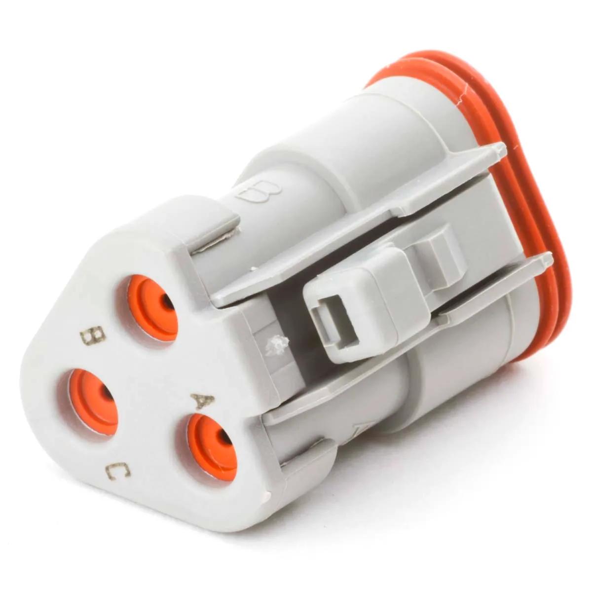 Deutsch DT Series Housing - 3 Socket Plug