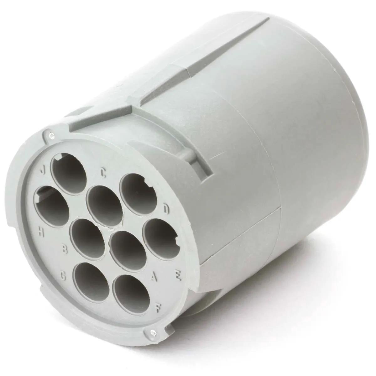 Deutsch HD10 Series Non-Threaded Connector - 9 Pin Receptacle