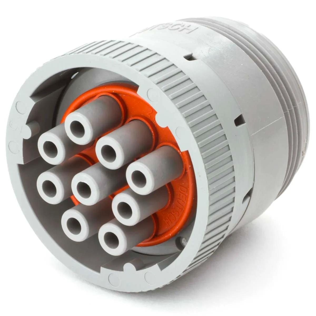 Deutsch HD10 Series Threaded Connector - 9 Socket Plug
