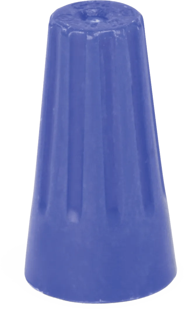 18 - 14 AWG Blue Wire Connector - 100 Pack