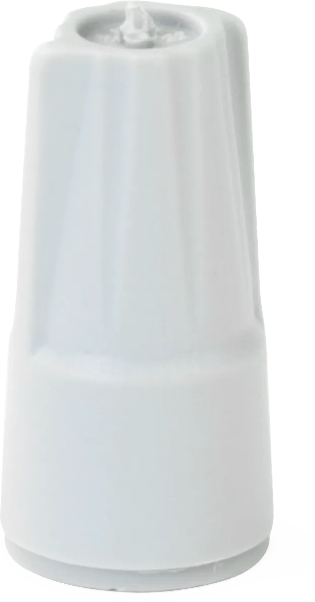 Gray Self-Sealing Safety Connector - 10 Pack